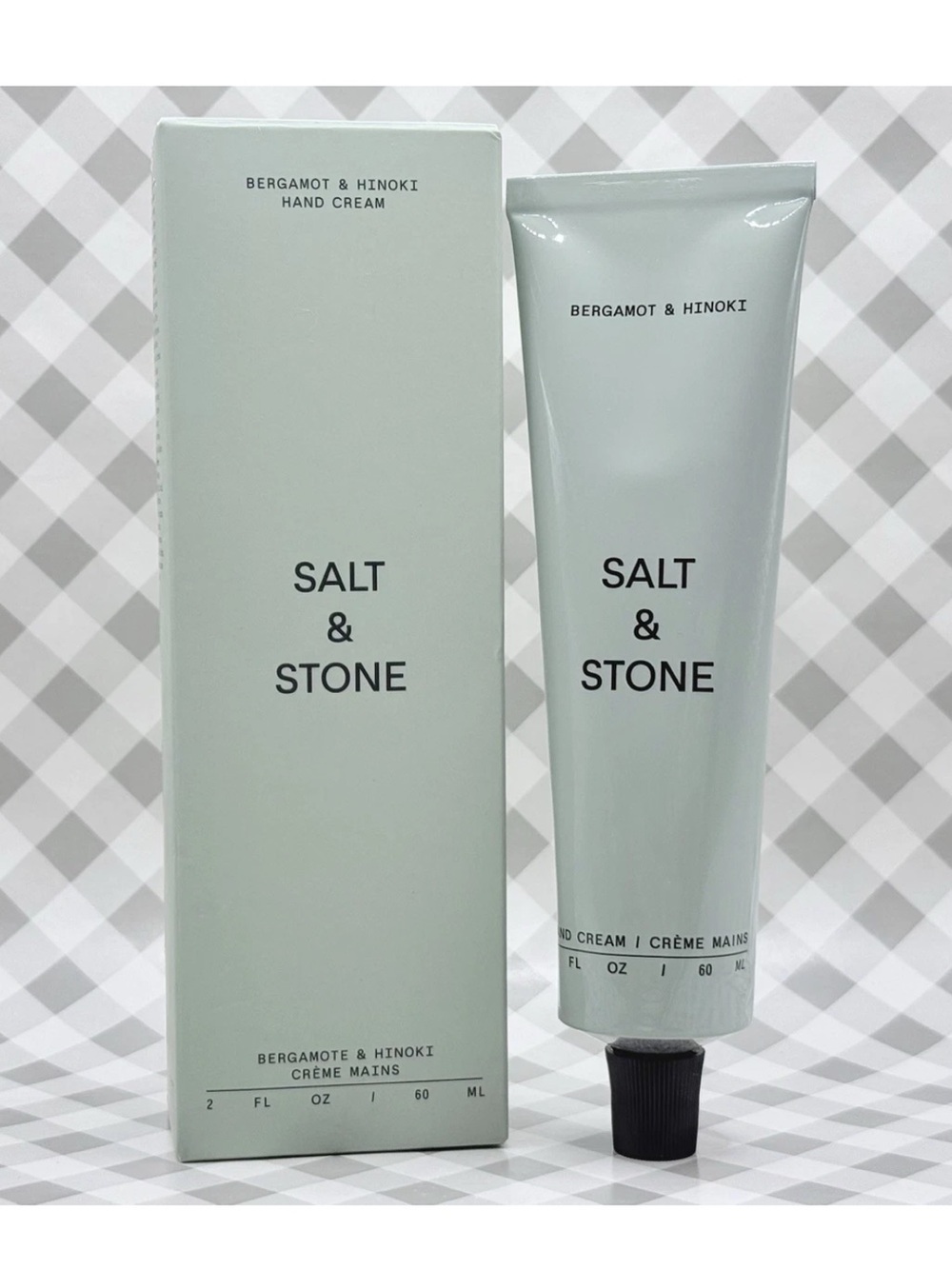 NEW, SALT & STONE Bergamot & Hinoki Hand Cream 2 fl oz